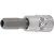 BGS technic Bit| Antrenare pătrat interior 6,3 mm (1/4") | Inbus cu alezaj 7 mm (BGS 5156-7)