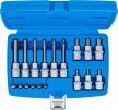 BGS technic Set biţi | 6,3 mm (1/4") / 12,5 mm (1/2") | hexagon interior | 18 piese (BGS 5171)