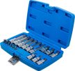 BGS technic Set biţi | 6,3 mm (1/4") / 12,5 mm (1/2") | Dantură interioară multiplă (pentru XZN) | 18 piese (BGS 5172)