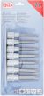 BGS technic Set biţi | 12,5 mm (1/2") | Dantură interioară multiplă (pentru XZN) M5 - M14 | 7 piese (BGS 5175)