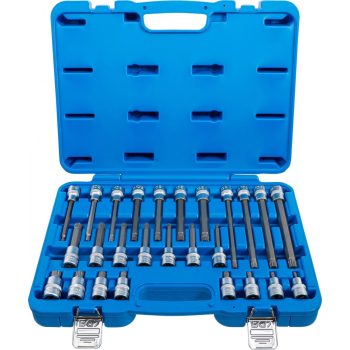   BGS technic Set biţi | 12,5 mm (1/2") | Dantură interioară multiplă (pentru XZN) | 26 piese (BGS 5180)