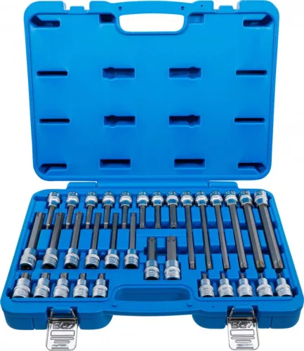 BGS technic Set biţi | 12,5 mm (1/2") | Profil T (pentru Torx) | 32 piese (BGS 5182)