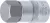 BGS technic Bit | 12,5 mm (1/2") | Imbus 24 mm (BGS 5184-H24)