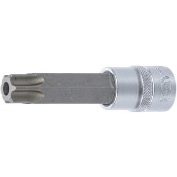   BGS technic Bit Torx | Lungime 100 mm | 12,5 mm (1/2") | Profil T (pentru Torx) cu gaură T80 (BGS 5184-TB80)