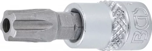 BGS technic Bit Torx Plus | 6,3 mm (1/4") | Profil TS (pentru Torx Plus) cu gaură TS45 (BGS 5184-TS45)