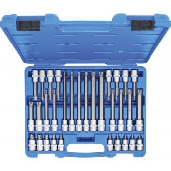   BGS technic Set biţi | Antrenare 12,5 mm (1/2") | Profil TPS (pentru Torx Plus) cu gaură TPS20 - TPS70 | 32 piese (BGS 5191)