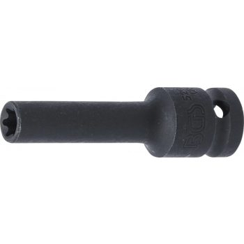   BGS technic Cheie tubulară de impact Profil E, lungă | 12,5 mm (1/2") | E10 mm (BGS 5204-10)