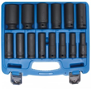   BGS technic Set chei tubulare de impact 6 colțuri | 12,5 mm (1/2") | 10 - 32 mm | 14 piese (BGS 5207)