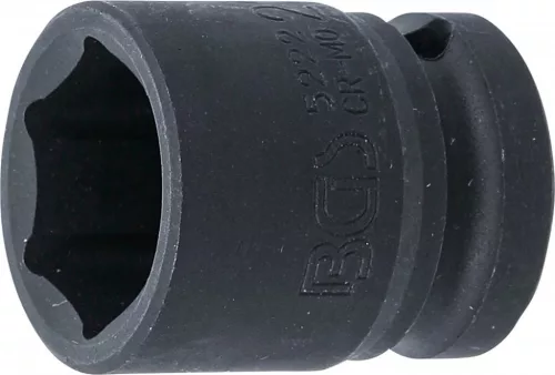BGS technic Cheie tubulară de impact, 6 colțuri | 12,5 mm (1/2") | 22 mm (BGS 5222)
