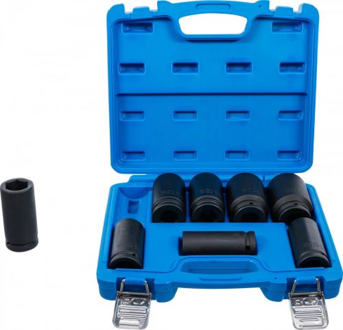 BGS technic Set chei tubulare de impact cu protecţie, extra lungi | 20 mm (3/4") | 22 - 38 mm | 8 piese (BGS 5241)