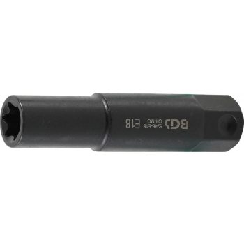   BGS technic Cheie tubulară Profil E, extra lungă | Antrenare 6 colțuri exterior 22 mm | E18 (BGS 5246-E18)