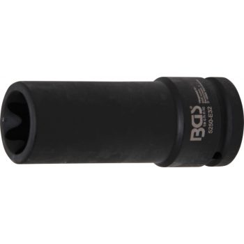  BGS technic Tubulara de impact Profil E32, lungime 110 mm, antrenare 3/4' (BGS 5250-E32)