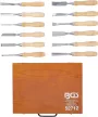 BGS technic Set dălţi pentru lemn | 12 piese (BGS 52712)