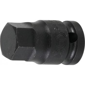   BGS technic Bit de impact imbus 19 mm, antrenare 12,5 mm (1/2") (BGS 5334-H19)