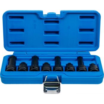   BGS technic Set biti Spline (XZN) M12 - M14 - M16 - M18, antrenare 1/2", 8 piese (BGS 5381)