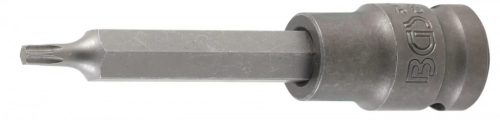 BGS technic Bit de impact Torx T25, lungime 100mm, antrenare cu tubulara 1/2" (BGS 5470)