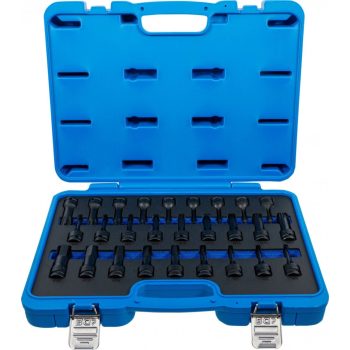   BGS technic Set cu biti de impact Imbus, Torx si Spline (XZN), antrenare 1/2" | 27 piese (BGS 5484)