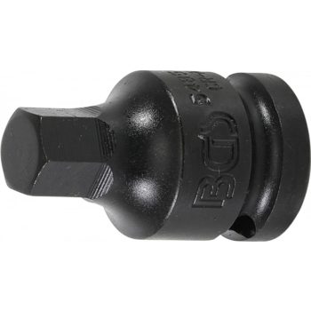   BGS technic Bit Imbus de impact 12 mm, lungime 42mm, antrenare cu tubulara 1/2” (BGS 5485-12)