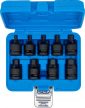 BGS technic Set capete biţi de impact | 12,5 mm (1/2") | Imbus 5 - 19 mm | 9 piese (BGS 5485)