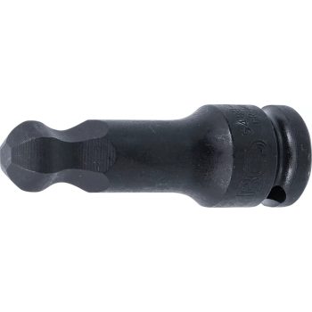   BGS technic Cap bit de impact | Lungime 75 mm | 12,5 mm (1/2") | hexagon interior cu cap sferic 15 mm (BGS 5488-15)