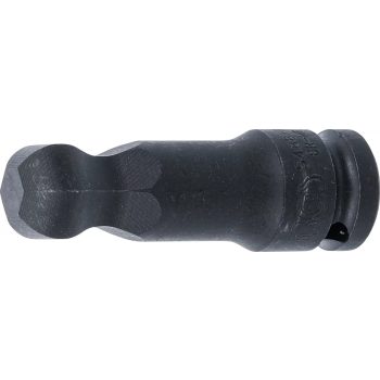   BGS technic Cap bit de impact | Lungime 75 mm | 12,5 mm (1/2") | hexagon interior cu cap sferic 19 mm (BGS 5488-19)