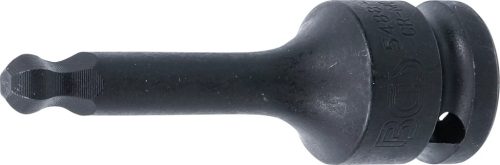 BGS technic Cap bit de impact | Lungime 75 mm | 12,5 mm (1/2") | hexagon interior cu cap sferic 8 mm (BGS 5488-8)