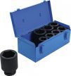 BGS technic Set chei tubulare de impact cu protecţie 6 colțuri, lungă | 25 mm (1") | 27 - 50 mm | 8 piese (BGS 5500)
