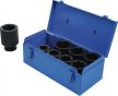 BGS technic Set chei tubulare de impact cu protecţie 6 colțuri, lungă | 25 mm (1") | 27 - 50 mm | 8 piese (BGS 5500)