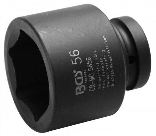 BGS technic Cheie tubulară de impact, 6 colțuri | 25 mm (1") | 56 mm (BGS 5856)