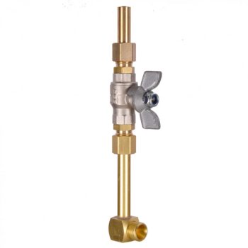   IWELD DYNALINE supapă cu bilă cu oxigen (duză holl conductă de legătură) (5DNLBALLVLVOX)