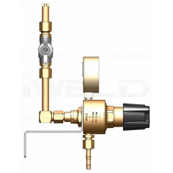   IWELD DYNALINE alimentare cu oxigen decompresiune Kit 10bar (5DNLOX10SET)