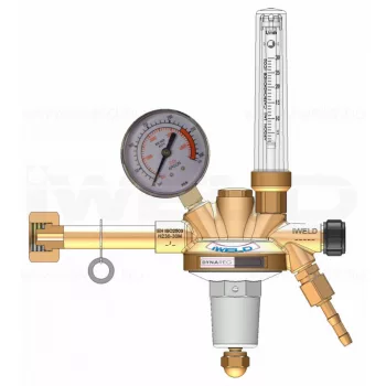   IWELD DYNAREG Argon rotametru reductor de presiune 230 / 30l / min (H) (5DRGAR230FLO)