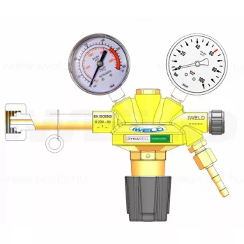  IWELD DYNAREG de azot reductor de presiune 230 / 50bar (5DRGN23050)