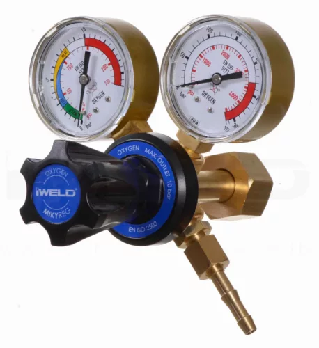 IWELD MIKYREG reductor de presiune de oxigen 230/10 bar G3 / 4 " (5MRGO23010D)