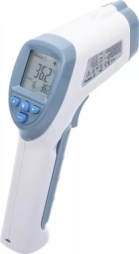 BGS technic Termometru pentru piele | fără atingere, infraroşii | pentru măsurarea persoanelor şi obiectelor | 0 - 100° (BGS 6007)