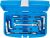 BGS technic Set chei fixe cu inel clichet dublu arrticulat | articulate | 8 - 19 mm | 5 piese (BGS 6181)