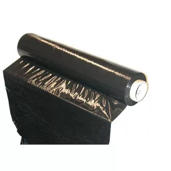   BGS DIY Folie stretch | negru | 500 mm x 300 m, 23 µm (BGS 62)