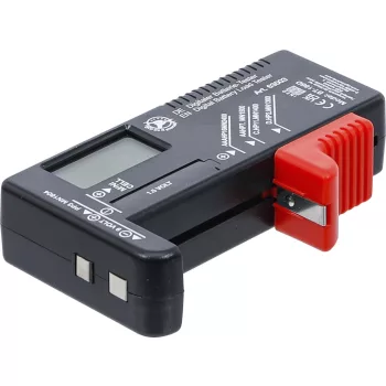 BGS DIY Tester digital baterie | 1,5 V / 9 V (BGS 63503)