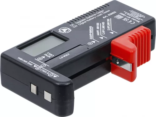BGS DIY Tester digital baterie | 1,5 V / 9 V (BGS 63503)