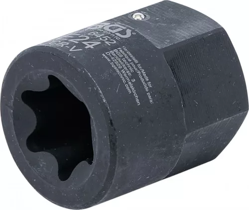 BGS technic Cap cheie etrier frână | profil E (pentru Torx) | pentru MAN TGA | Antrenare hexagon exterior 30 mm | E24 (BGS 6452)