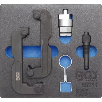   BGS technic Set dispozitive reglare motor | pentru Audi 2.4, 2.8, 3.0 TFSI : Suport organizator pentru cărucior 1/6 (BGS 66211)