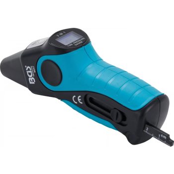   BGS technic Tester digital presiune pneuri & Şubler profil pneuri | "2-IN-1" (BGS 6647)
