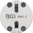 BGS technic Set adaptoare presare pistoane de frână universal cu 2 ştifturi (BGS 6661-2)