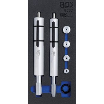   BGS technic Set dispozitive de centrare ambreiaj | pentru autocamioane | 6 piese :Suport organizator pentru cărucior 1/3 (BGS 6667)