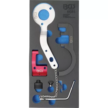   BGS technic Set dispozitive reglare motor | pentru BMW / MINI 1.5 & 2.0 Diesel : Suport organizator pentru cărucior 1/3 (BGS 6685)