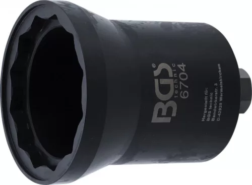 BGS technic Cheie pentru piuliţe de axă | 12 colţuri | pentru Mercedes-Benz | 95 mm (BGS 6704)