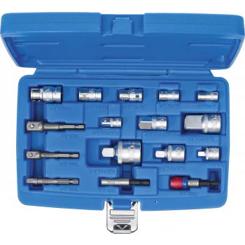   BGS technic Set adaptoare de bituri / adaptoare de chei tubulare | 16 piese (BGS 6779)