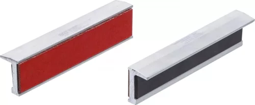 BGS technic Bacuri protecţie menghină | Aluminiu | Lăţime 125 mm | 2 piese (BGS 6799)