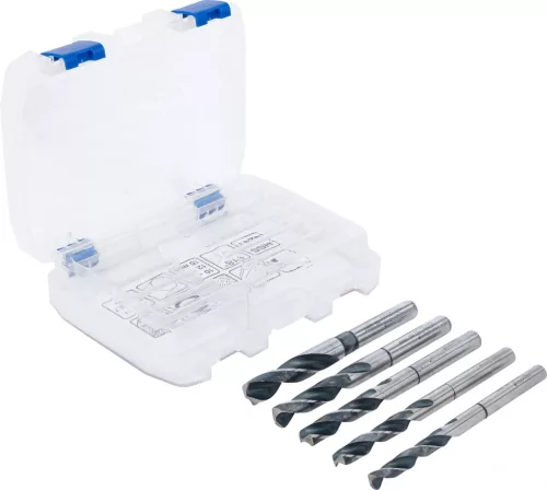 BGS technic Set burghie HSS | 10 - 11 - 12 - 13 - 15 mm | 5 piese (BGS 6801)