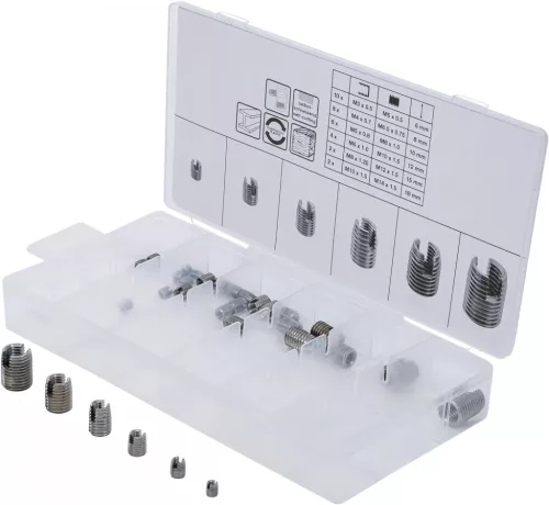 BGS technic Sortiment adaptoare filetate | autofiletante | 32 piese (BGS 6845)